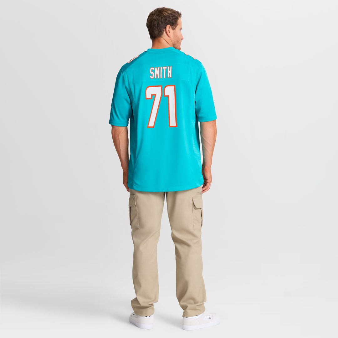 Miami Dolphins Kion Smith Nike Aqua Game Jersey product image 8