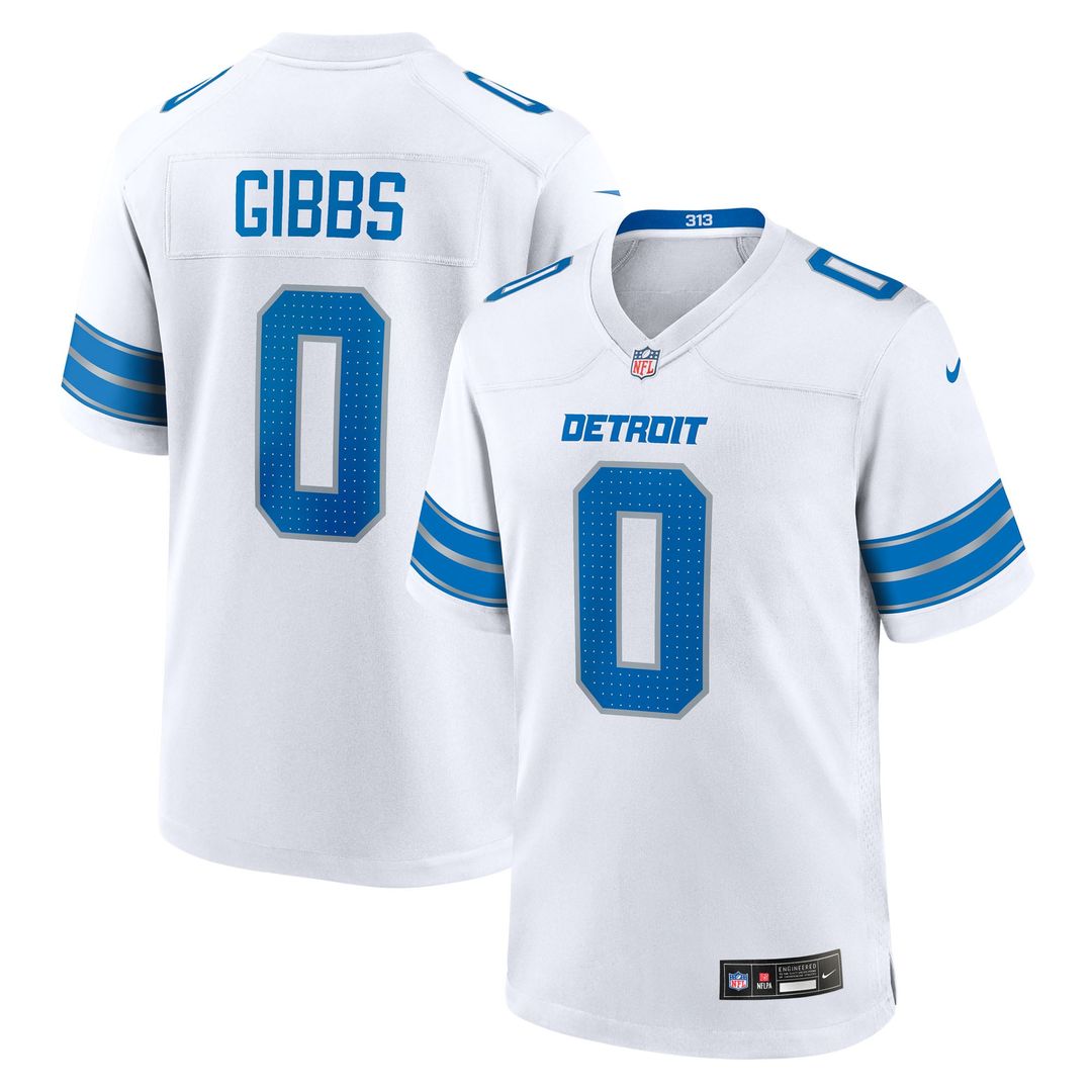 Detroit Lions Jahmyr Gibbs Nike Blue Game Jersey product image 11