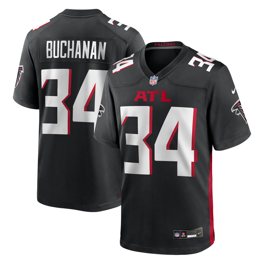 Atlanta Falcons Ray Buchanan Nike Black Retired Player Game product image 1