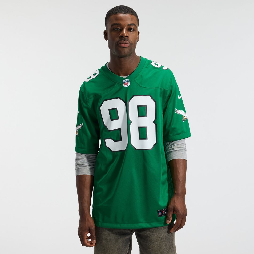 Philadelphia Eagles Jalen Carter Nike Midnight Green Game product image 8