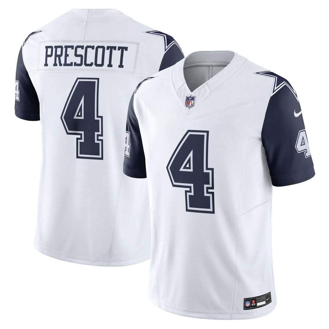 Dallas Cowboys Dak Prescott Nike Navy Vapor FUSE Limited product image 7