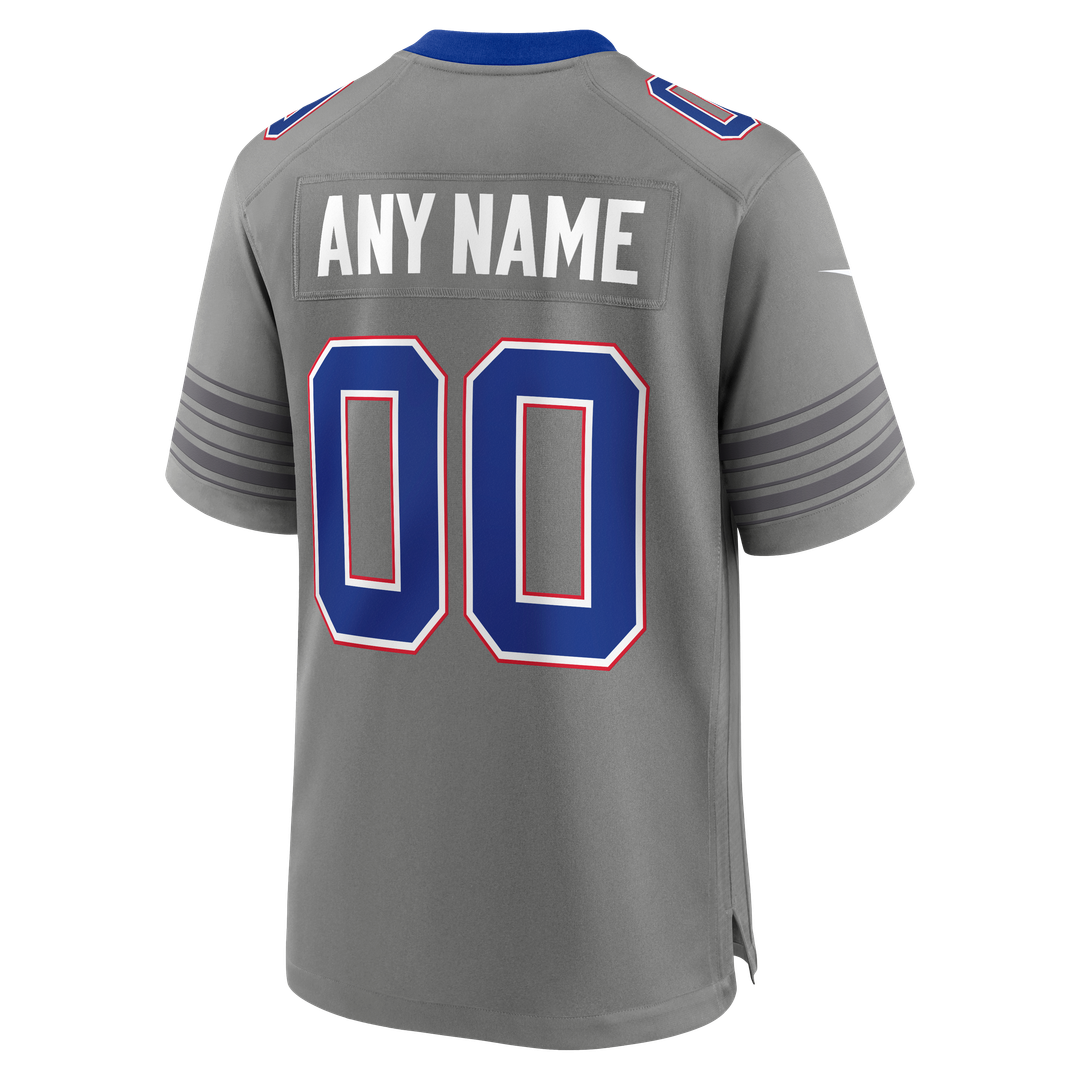 Buffalo Bills Nike Gray Nickel City Custom Jersey product image 3
