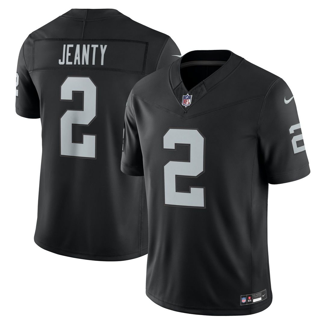 Las Vegas Raiders Ashton Jeanty Nike Black Team Vapor FUSE product image 1