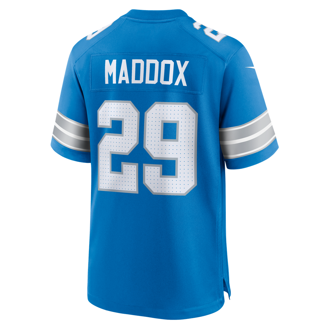 Detroit Lions Avonte Maddox Nike Blue Game Jersey product image 3