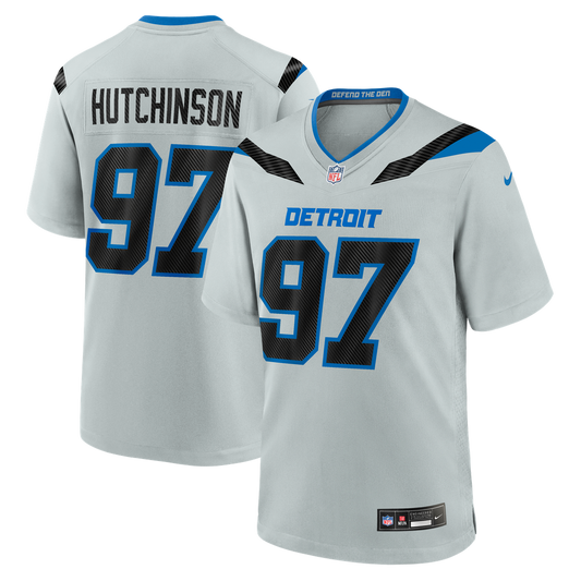 Detroit Lions Aidan Hutchinson Nike Silver 2026 Rivalries product image 1