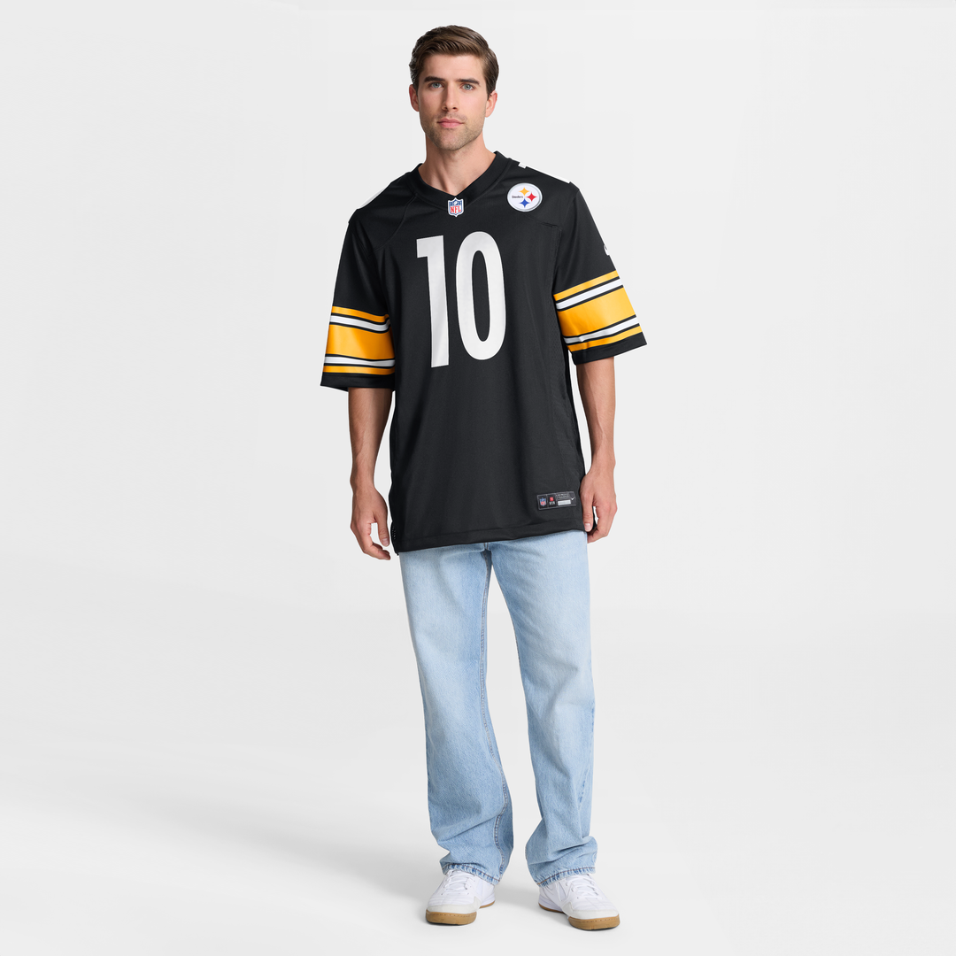 Pittsburgh Steelers Roman Wilson Nike Black Game Jersey product image 7
