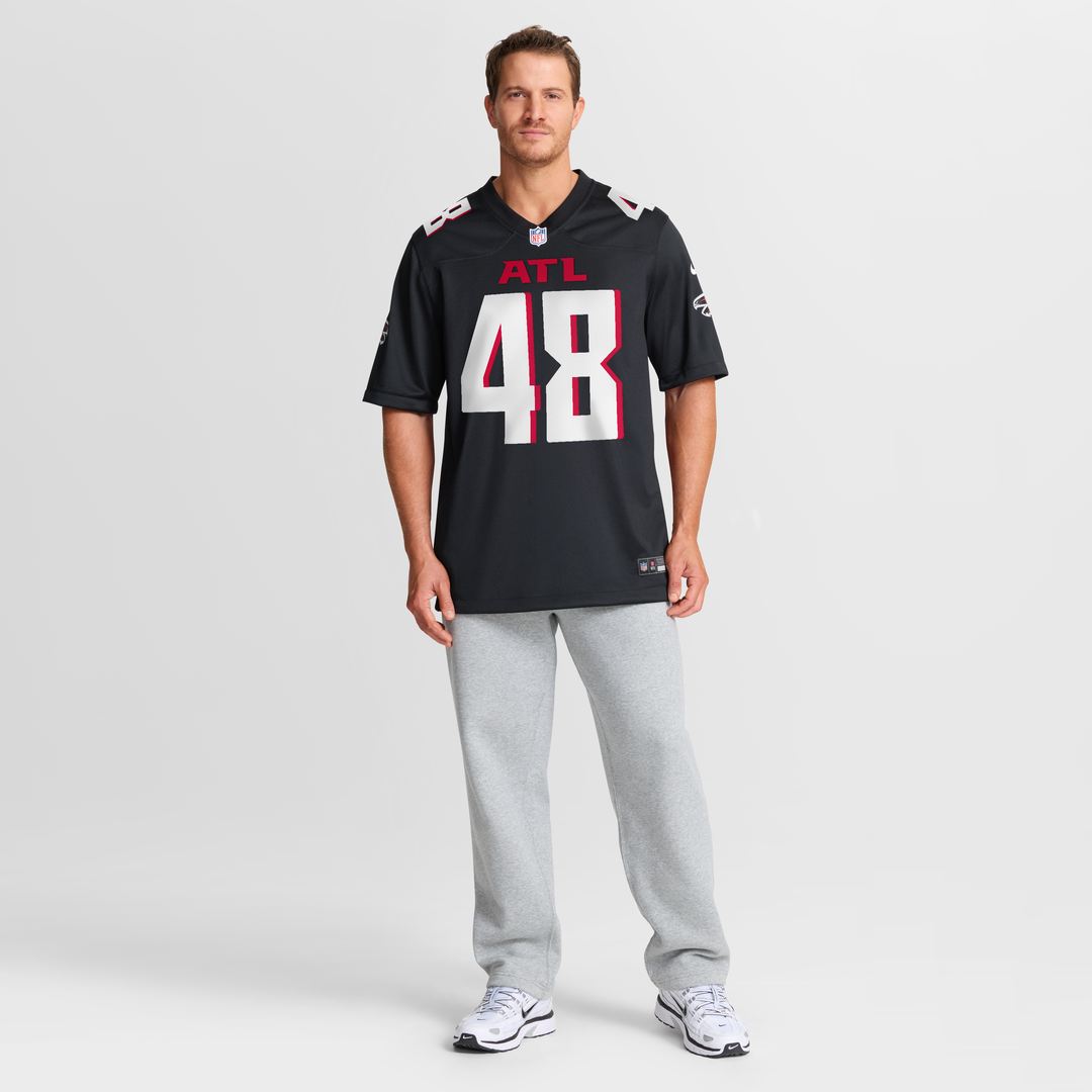 Atlanta Falcons Bralen Trice Nike Black Game Jersey product image 7