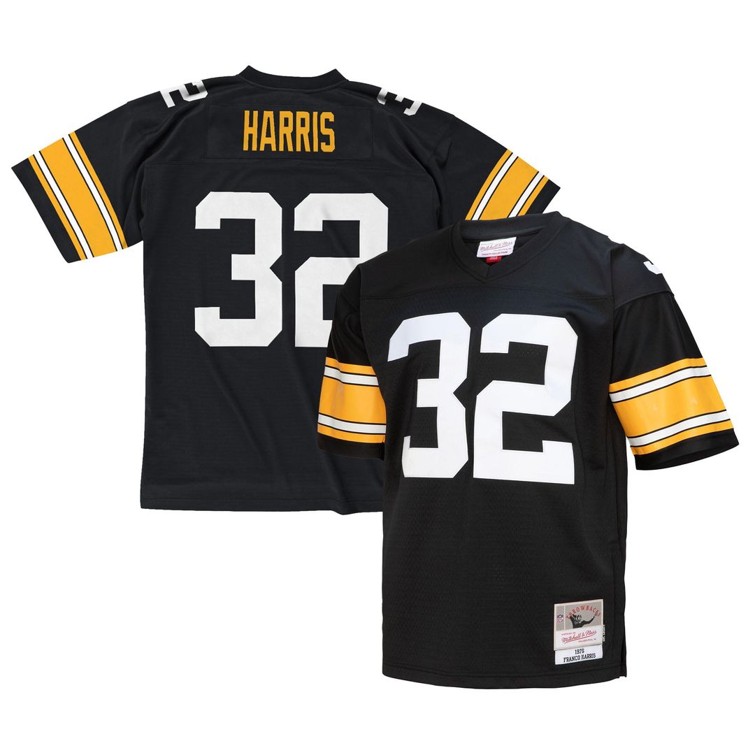 Pittsburgh Steelers Franco Harris Mitchell & Ness Black product image 6