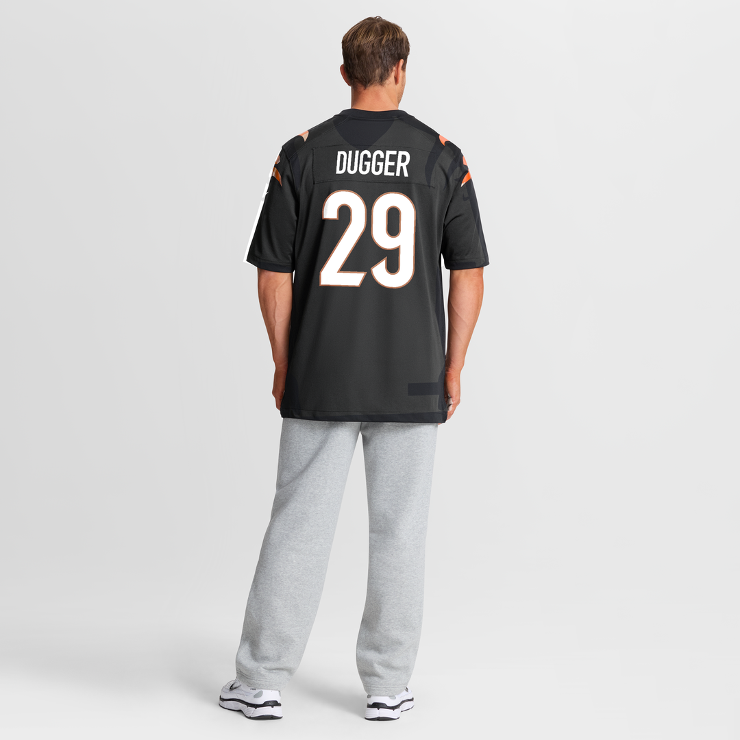 Cincinnati Bengals Kyle Dugger Nike Black Game Jersey product image 5
