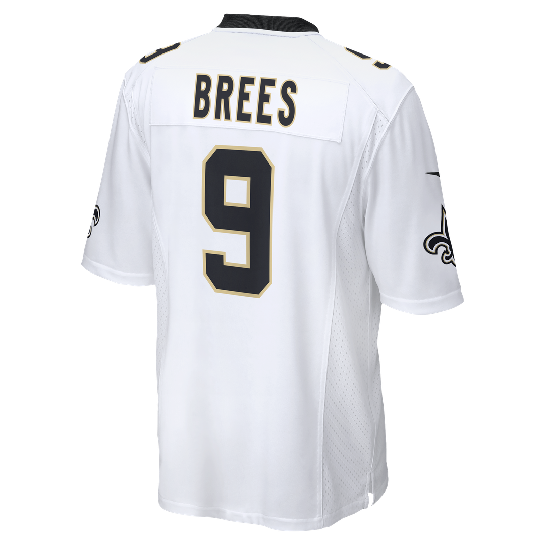 New Orleans Saints Drew Brees Nike White Game Jersey product image 3