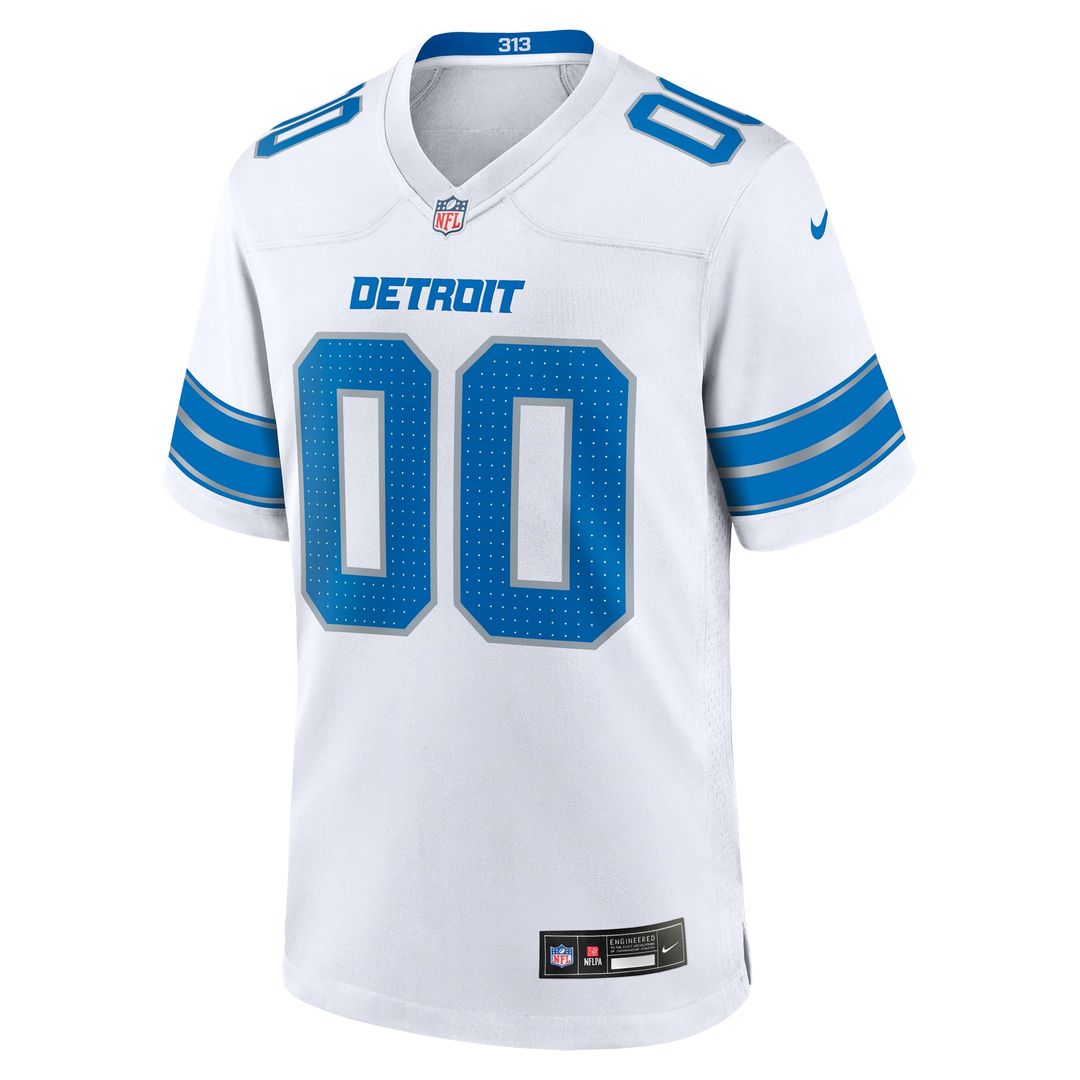 Detroit Lions Nike Blue Custom Jersey product image 21