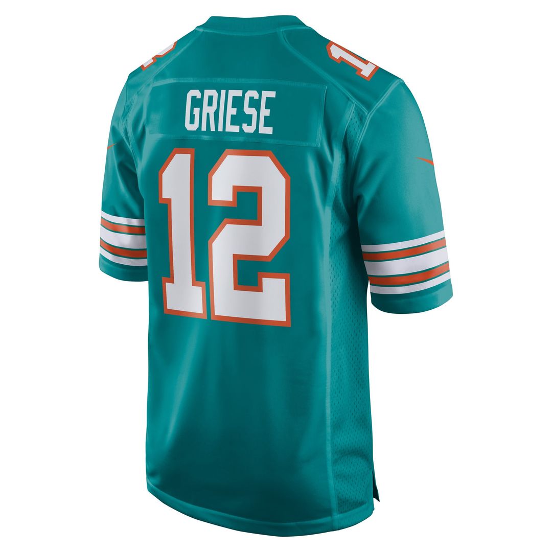 Miami Dolphins Bob Griese Nike Aqua Retired Player Jersey product image 3