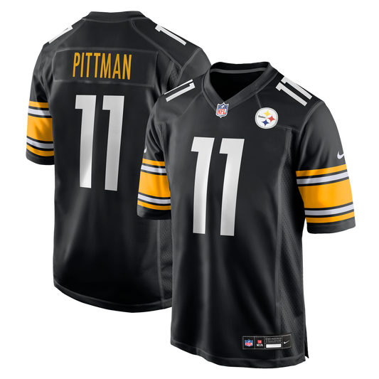 Pittsburgh Steelers Michael Pittman Jr. Nike Black Game product image 1