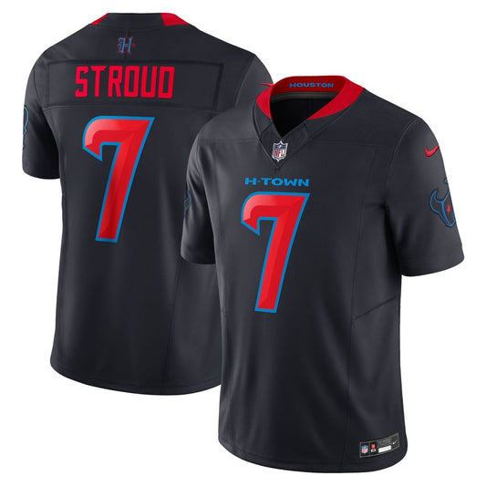 Houston Texans C.J. Stroud Nike Navy 2nd Alternate Vapor product image 1