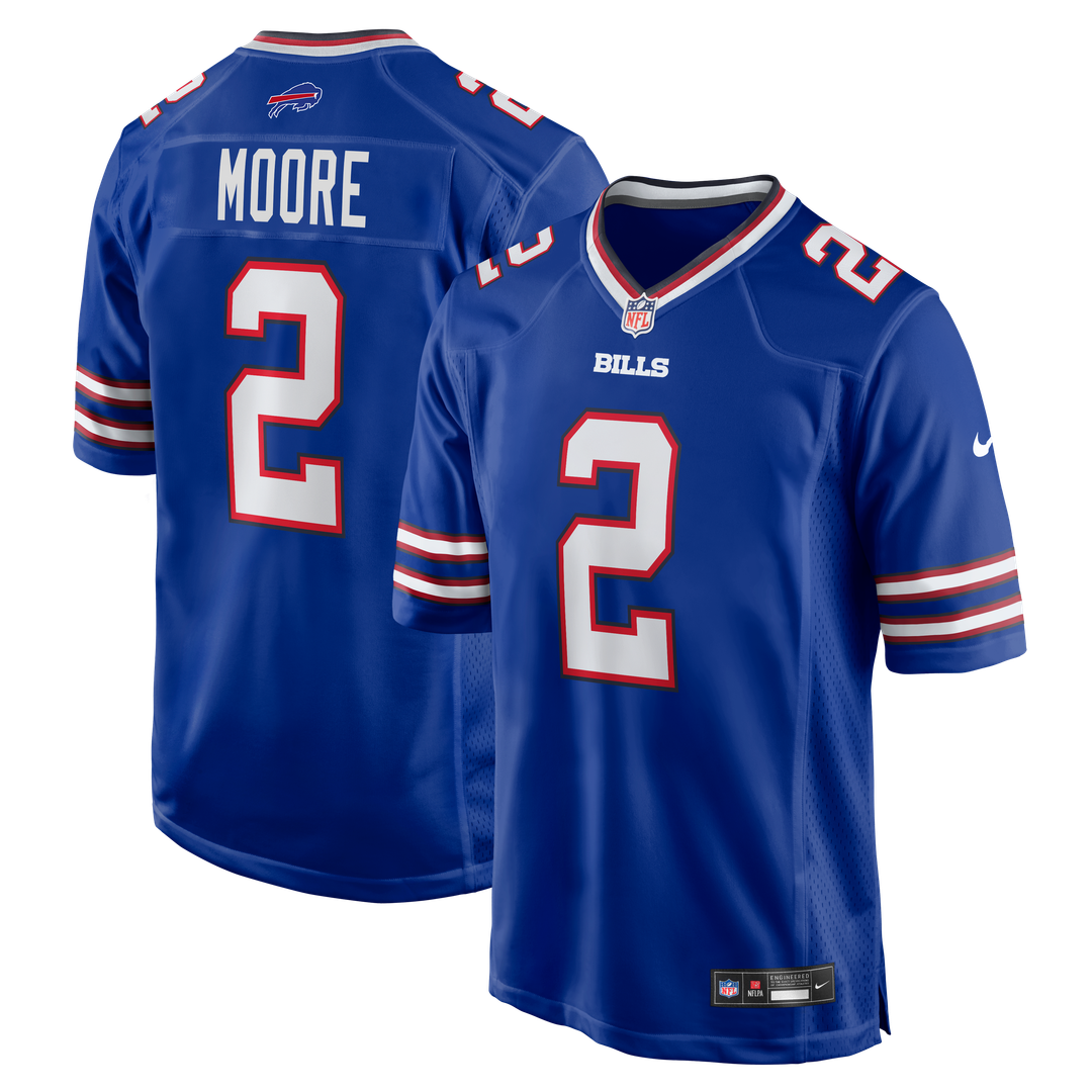 Buffalo Bills D.J. Moore Nike Royal Game Jersey product image 1