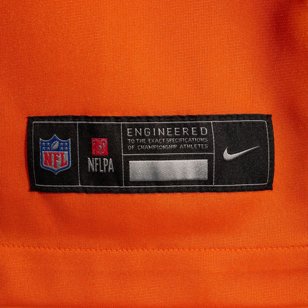 Denver Broncos Ben Powers Nike Orange Game Jersey product image 6