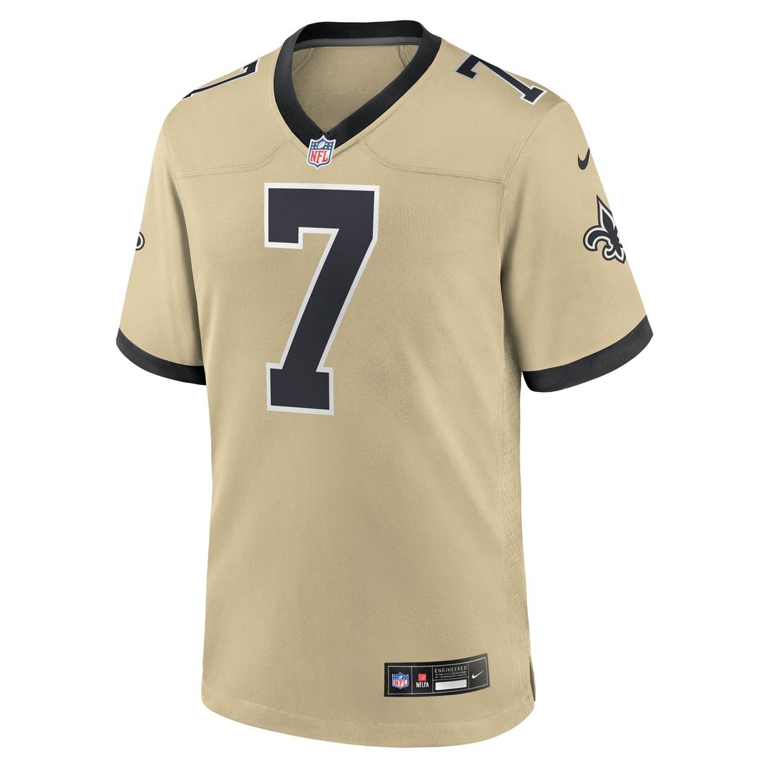 New Orleans Saints Taysom Hill Nike Gold Gameday Golds product image 2