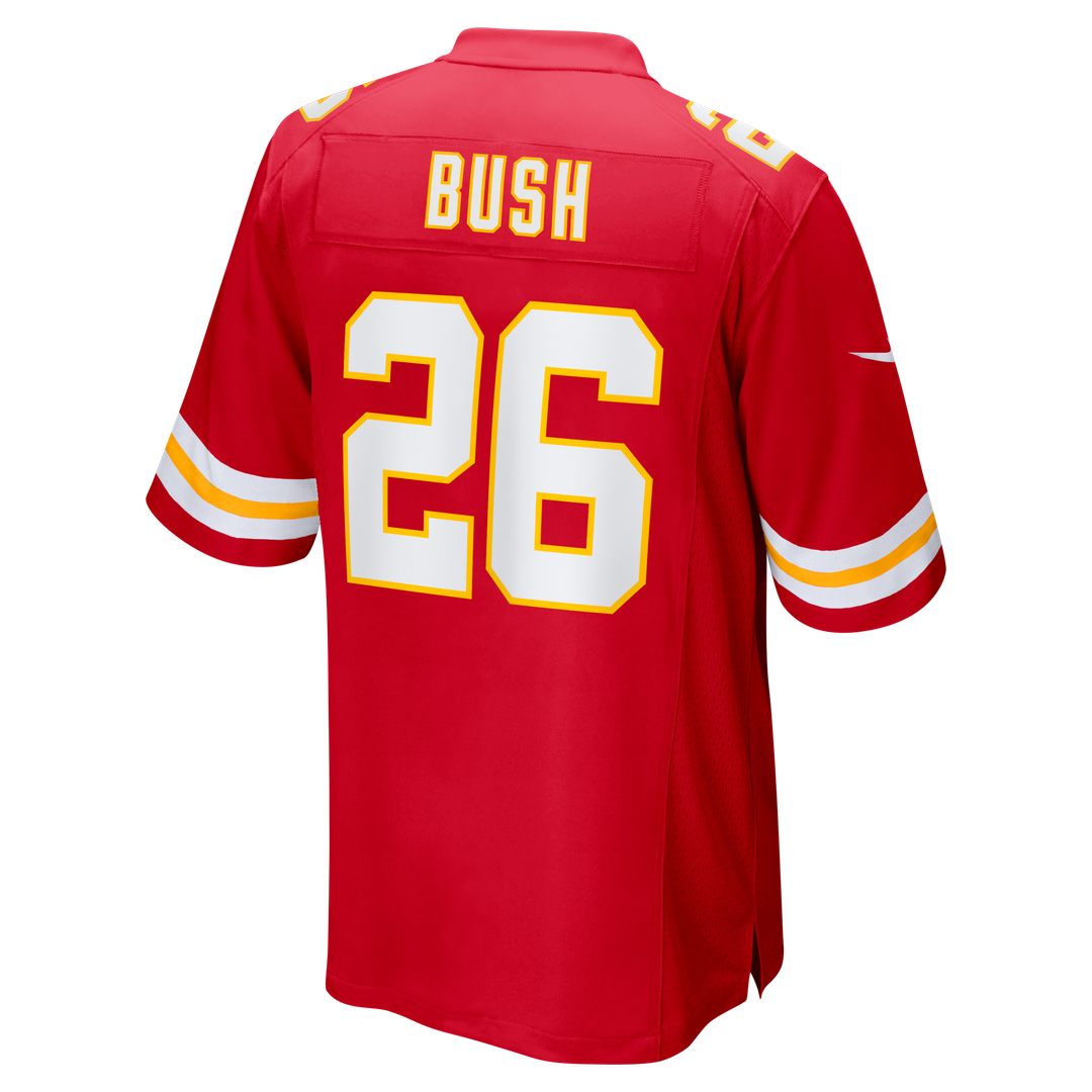 Kansas City Chiefs Deon Bush Nike Red Game Jersey product image 3