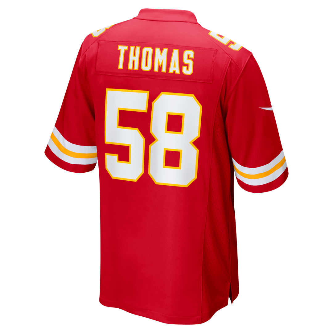 Kansas City Chiefs Derrick Thomas Nike White Retired Game product image 9