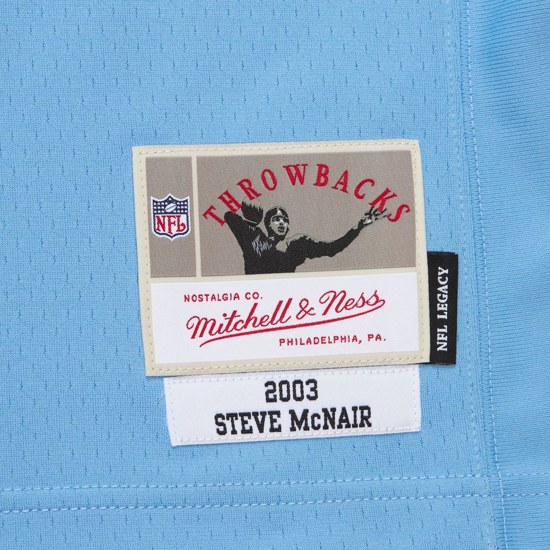 Tennessee Titans Steve McNair Mitchell & Ness Light Blue product image 6