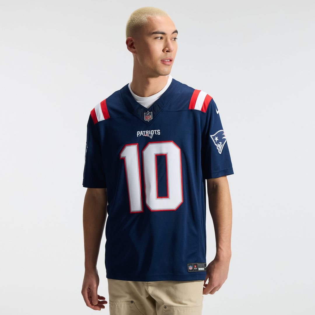 New England Patriots Drake Maye Nike Navy Team Vapor FUSE product image 2