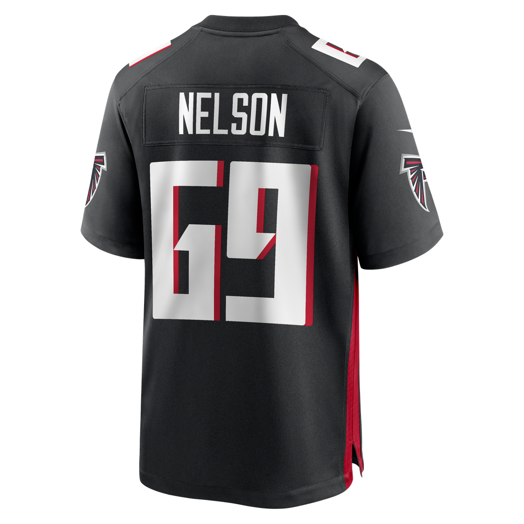 Atlanta Falcons Jack Nelson Nike Black Game Jersey product image 3