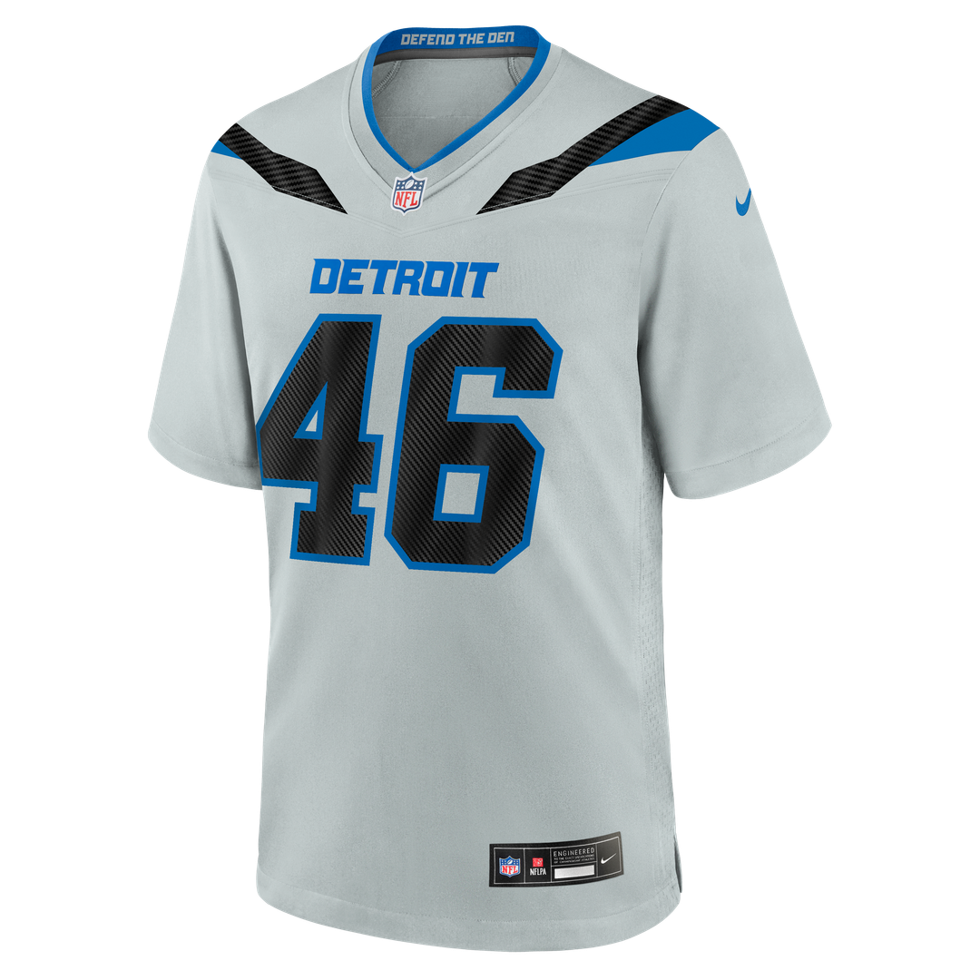Detroit Lions Jack Campbell Nike Silver 2026 Rivalries product image 2