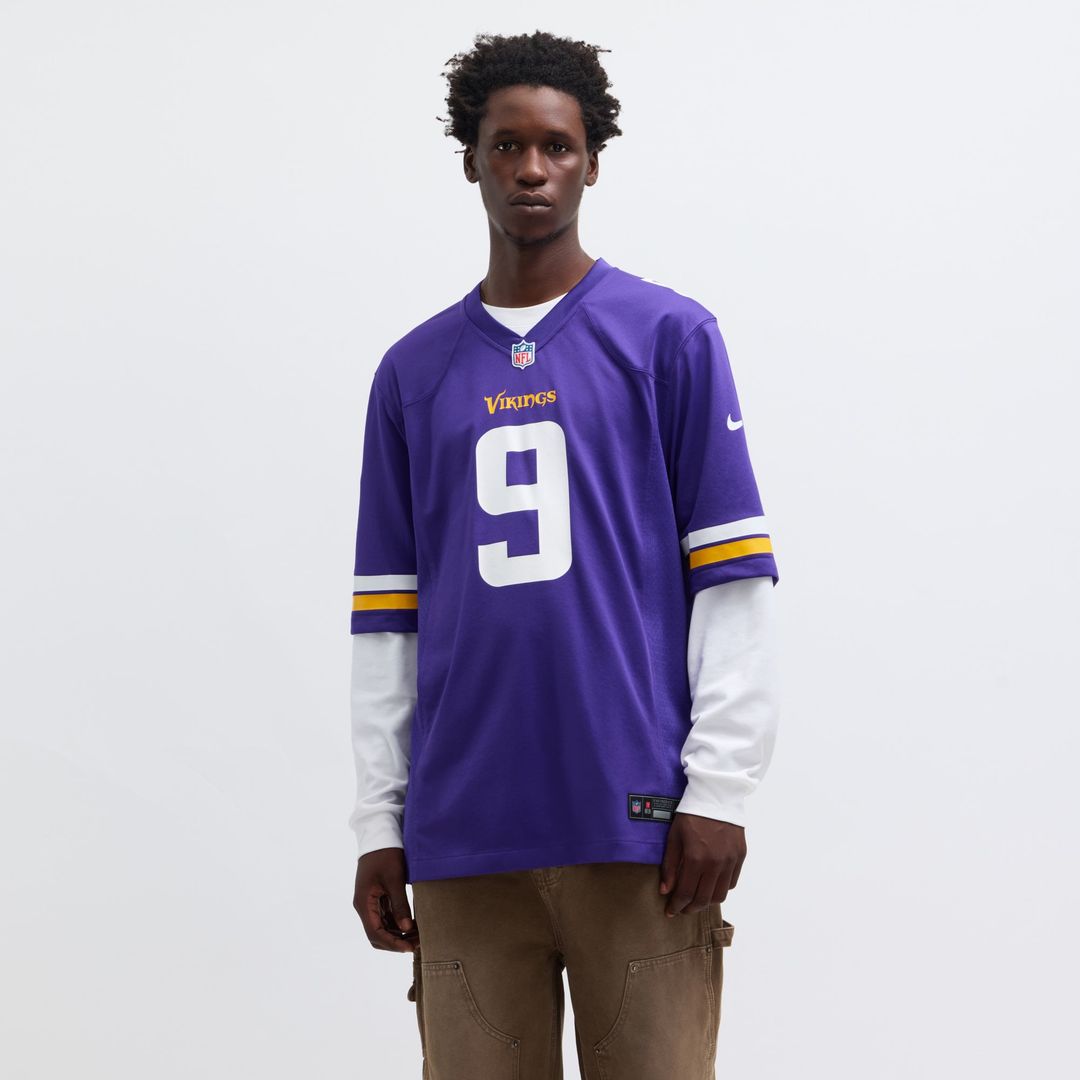 Minnesota Vikings J.J. McCarthy Nike Purple Game Jersey product image 4