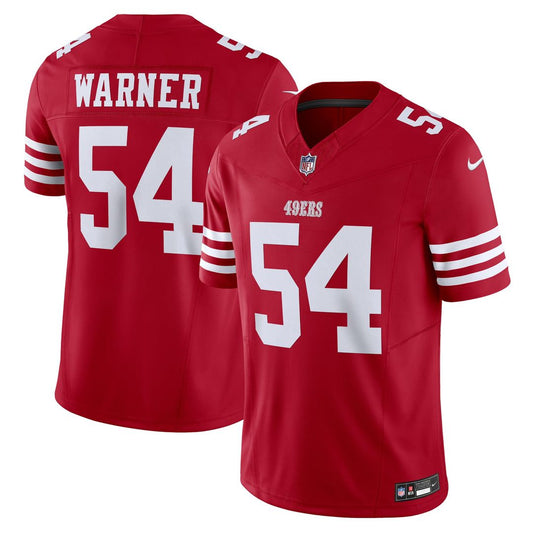 San Francisco 49ers Fred Warner Nike Scarlet Vapor FUSE product image 1