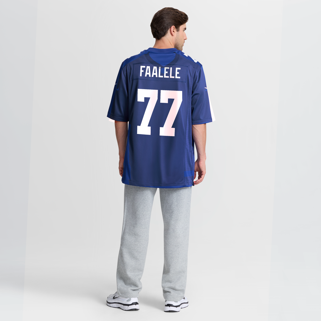New York Giants Daniel Faalele Nike Royal Game Jersey product image 3