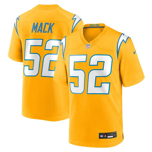 Los Angeles Chargers Khalil Mack Nike Gold Alternate product image 1
