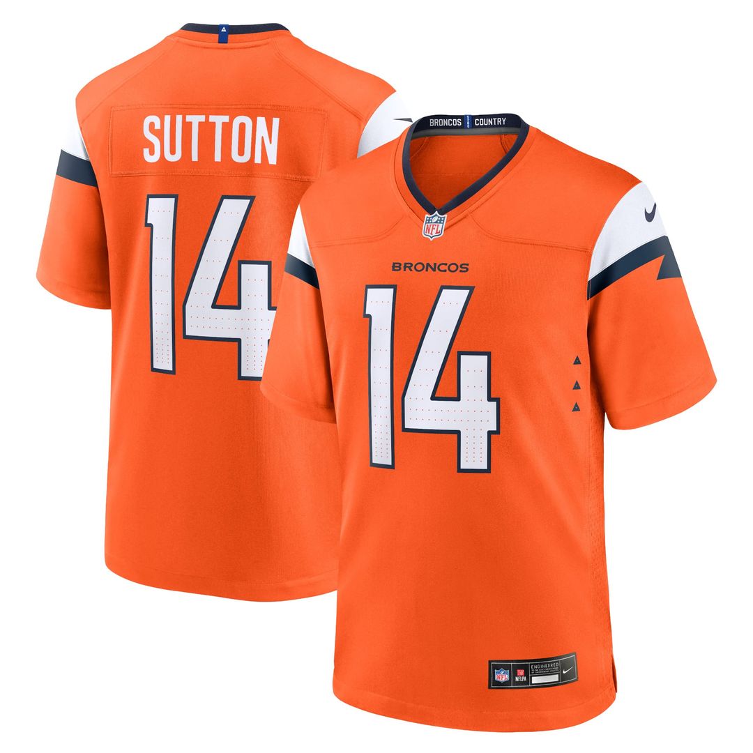 Denver Broncos Courtland Sutton Nike Orange Mile High product image 1