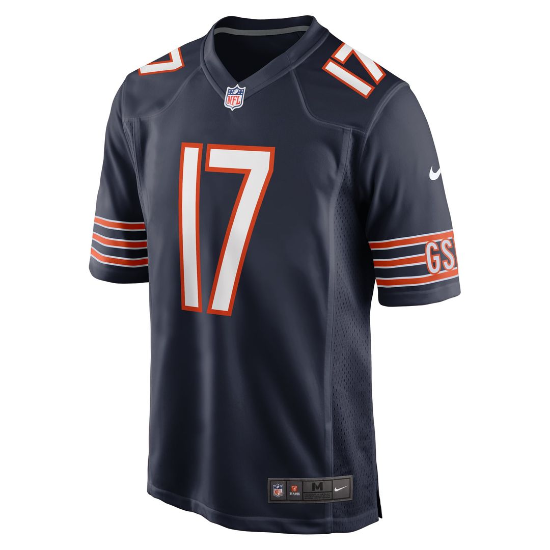 Chicago Bears Tyson Bagent Nike Navy Game Jersey product image 2