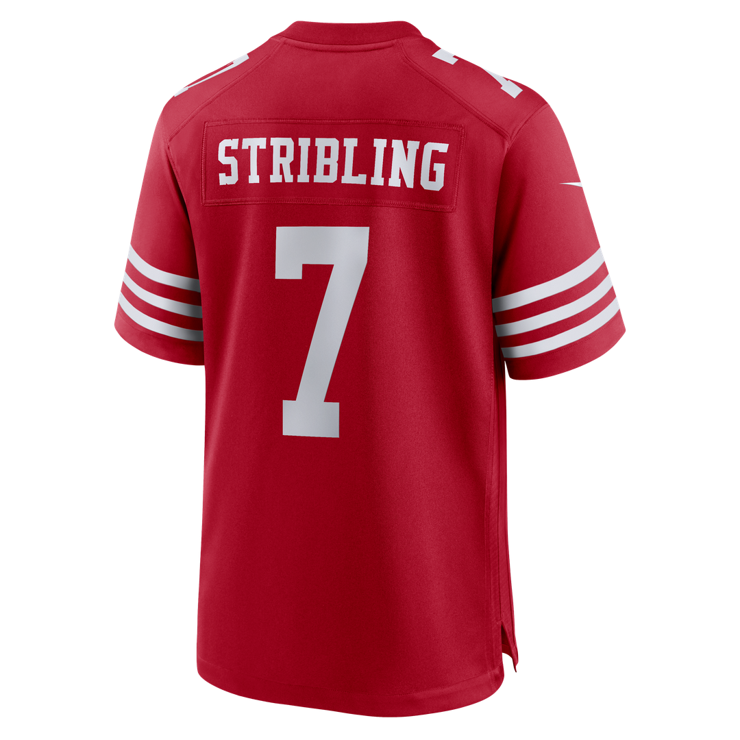 San Francisco 49ers De'Zhaun Stribling Nike Scarlet Game product image 5