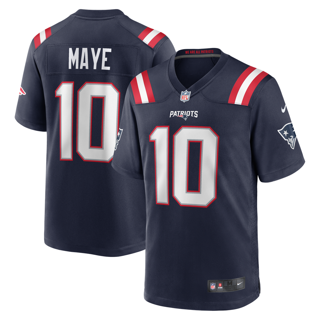 New England Patriots Drake Maye Nike Navy Game Jersey product image 15