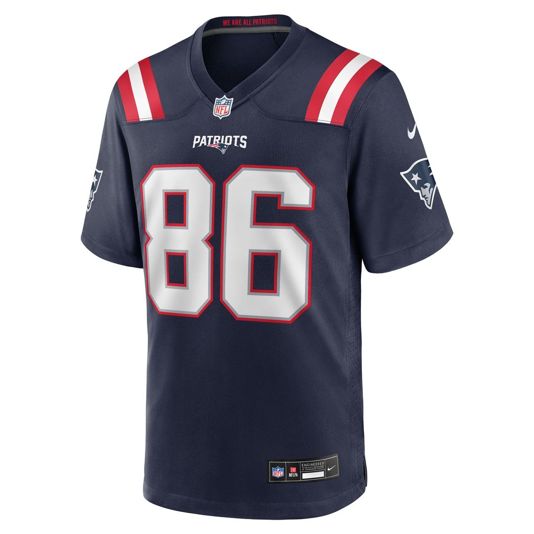 New England Patriots Efton Chism III Nike Navy Game Jersey product image 2