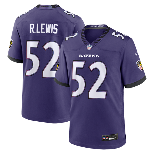 Baltimore Ravens Ray Lewis Nike Purple Team Retired Game product image 1
