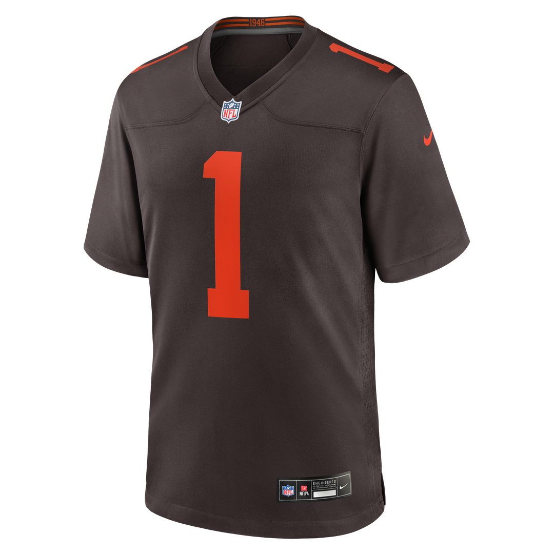 Cleveland Browns KC Concepcion Jr. Nike Brown Alternate product image 2