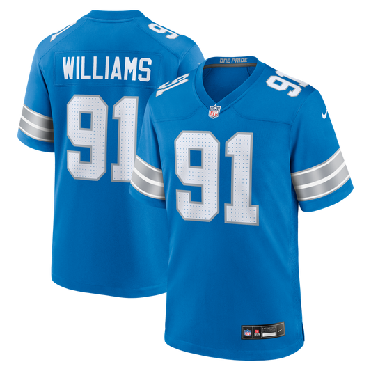 Detroit Lions Tyleik Williams Nike Blue Game Jersey product image 1