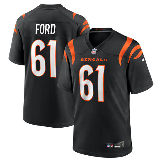 Cincinnati Bengals Cody Ford Nike Black Game Jersey product image 1