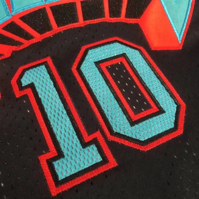 Mike Bibby Memphis Grizzlies Vancouver 1998/99 Hardwood Classics Jersey - Black product image 3, provided for visual