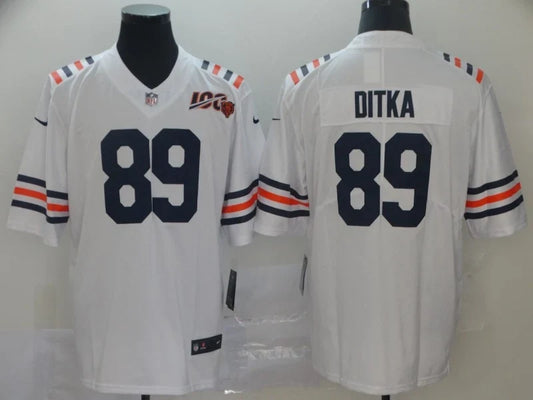 Mike Ditka Chicago Bears Official NFL Jersey white NIKE product image 1, provided for visual reference and product detail
