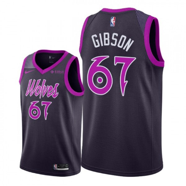 Taj Gibson Minnesota Timberwolves Unisex 2025/26 Jersey - Purple - City Edition product image 1, provided for visual