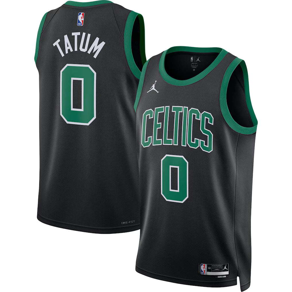 Jayson Tatum Boston Celtics Unisex Swingman Jersey - Statement Edition - Black product image 1, provided for visual