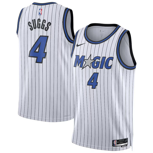 Jalen Suggs Orlando Magic Unisex Swingman Player Jersey - Association Edition - White product image 1, provided for visual