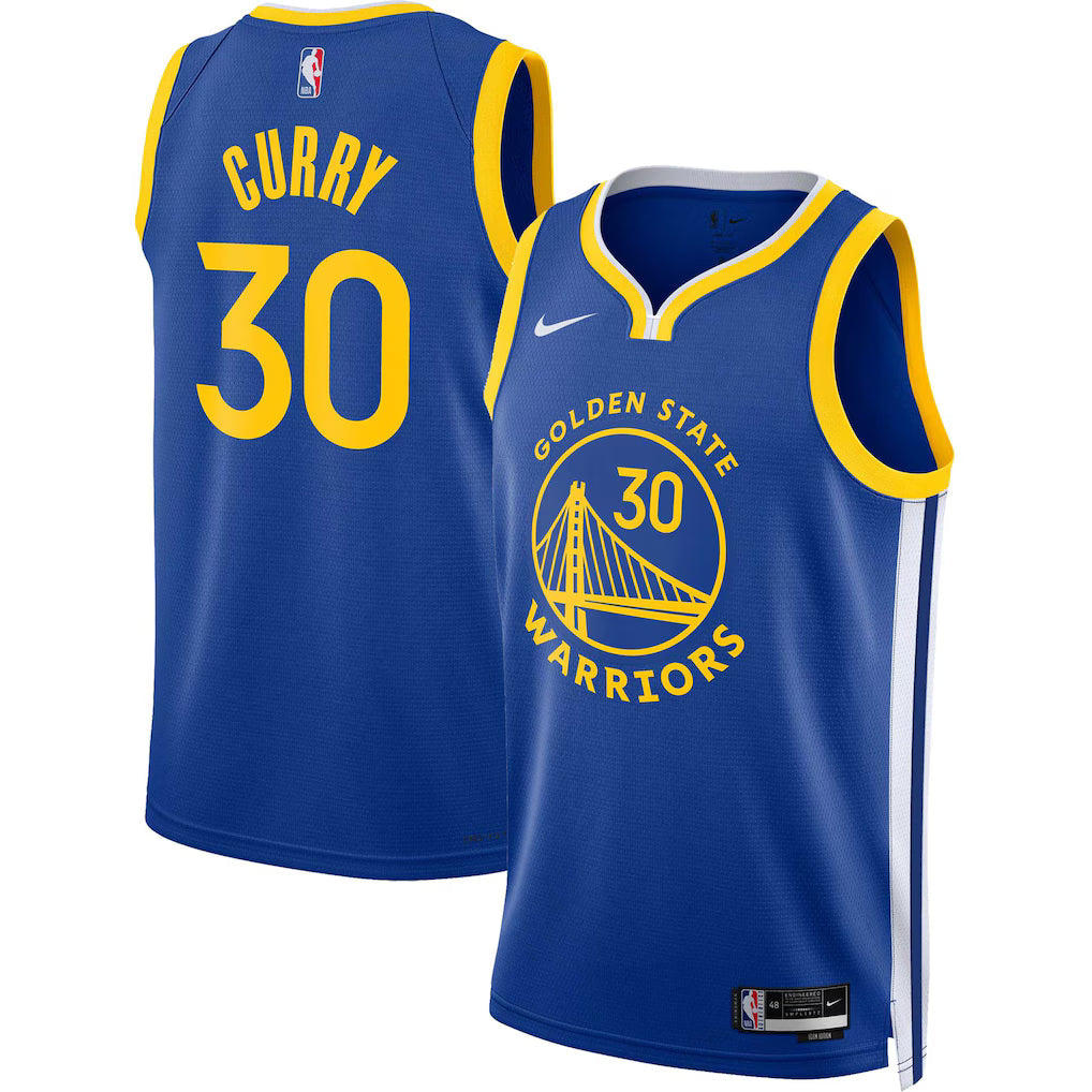 Stephen Curry Golden State Warriors Unisex Jersey - Icon Edition - Royal product image 1, provided for visual reference and