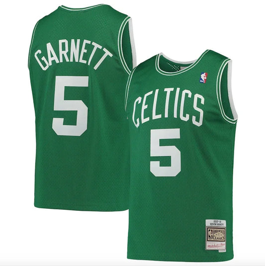 Kevin Garnett Boston Celtics 2007/08 Hardwood Classics Jersey - Kelly Green product image 1, provided for visual reference